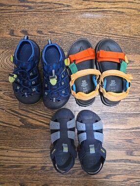 Boys 9/10 Mixed Brand summer shoe bundle